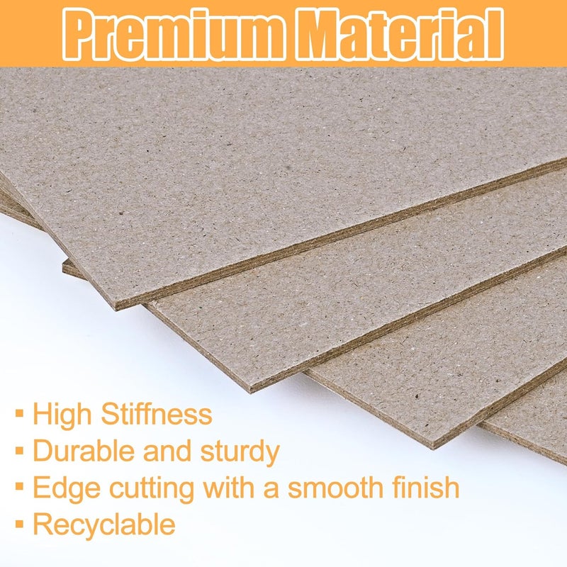 Inchoco Chipboard Sheets (12.5 Inch x 10 Inch, Pack, 25) - Image 3